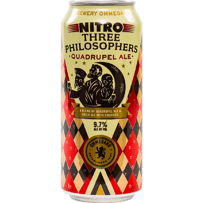 Ommegang Three Philosophers Belgian Quad Nitro 4pk 16oz Cans