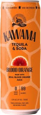 Kawama Blood Orange 4pk 12oz Cans