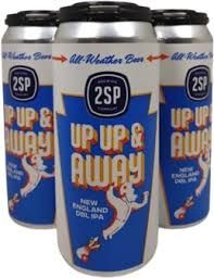 2SP Up, Up &amp; Away Hazy DIPA 4pk 16oz Cans