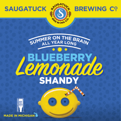 Saugatuck Blueberry Lemonade Shandy 6pk 12oz Cans