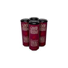 Good Friday Raspberry Tequila Seltzer 4pk 12oz Cans