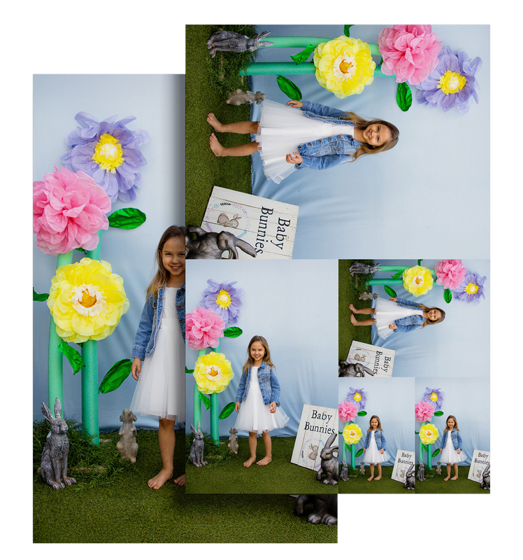 Baby Bunnies Individual School Photos