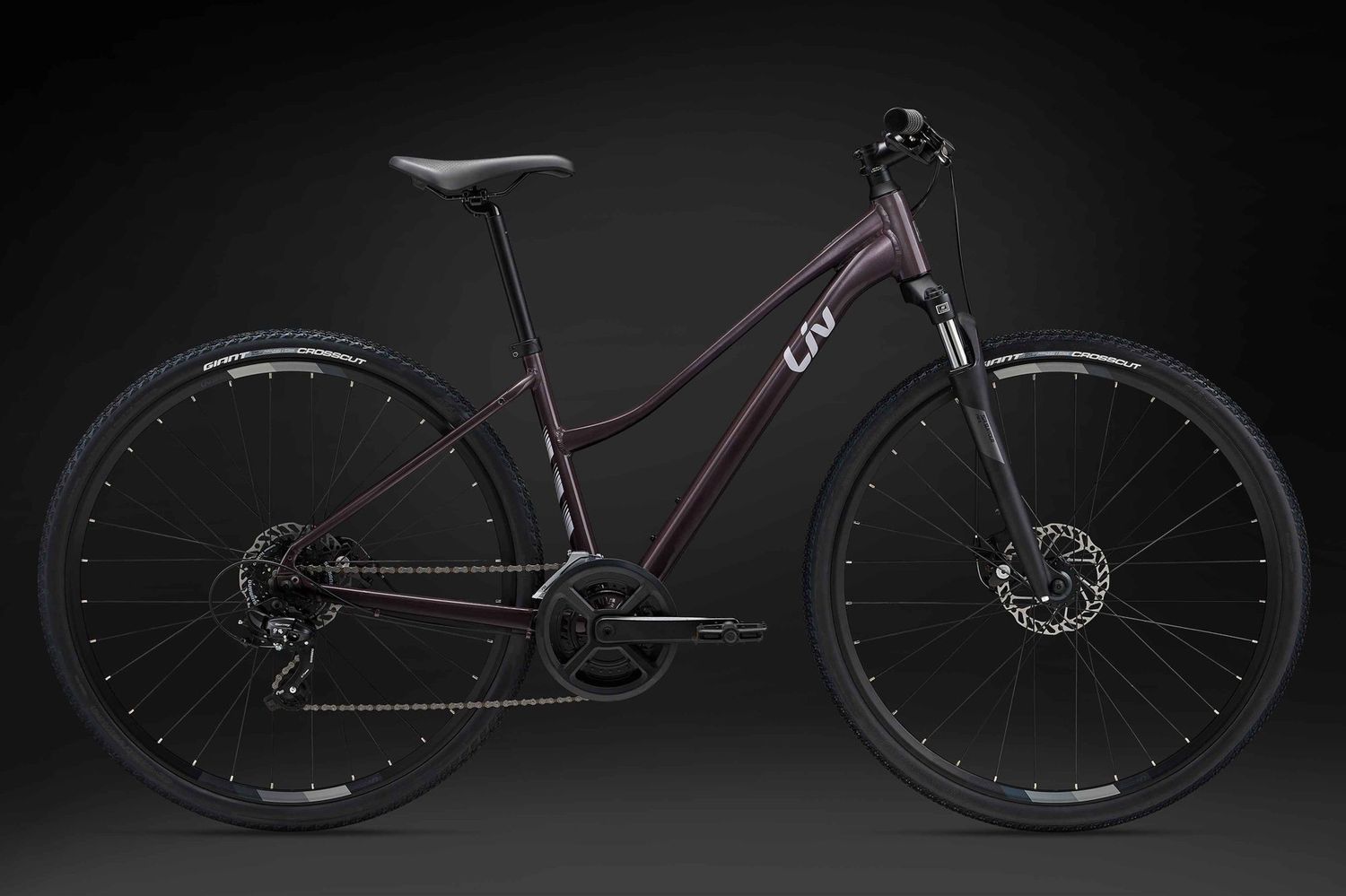 25 LIV ROVE 4 CHARCOAL PLUM, Size: XS