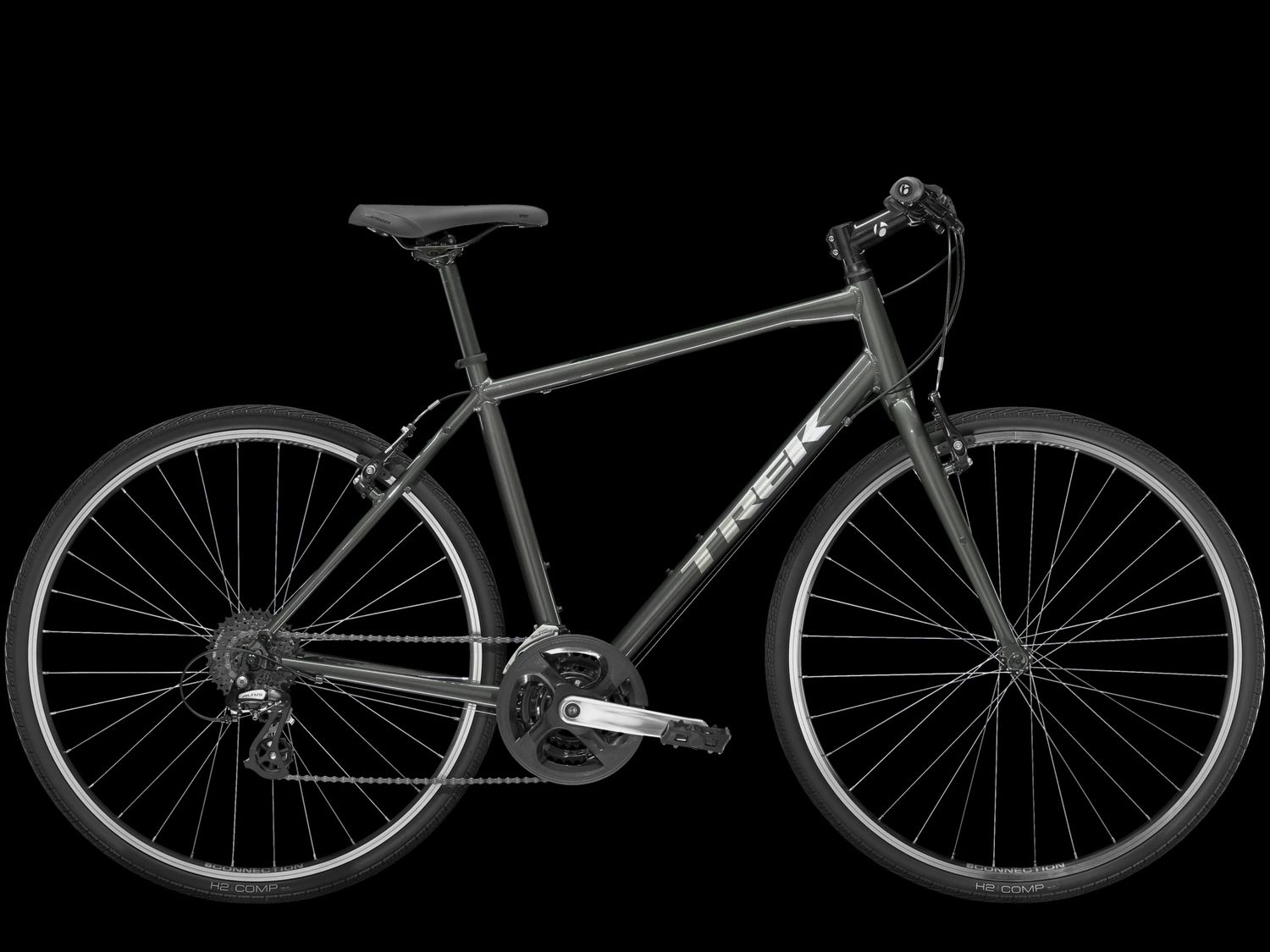 24 TREK FX 1  LITHIUM GREY, Size: SML