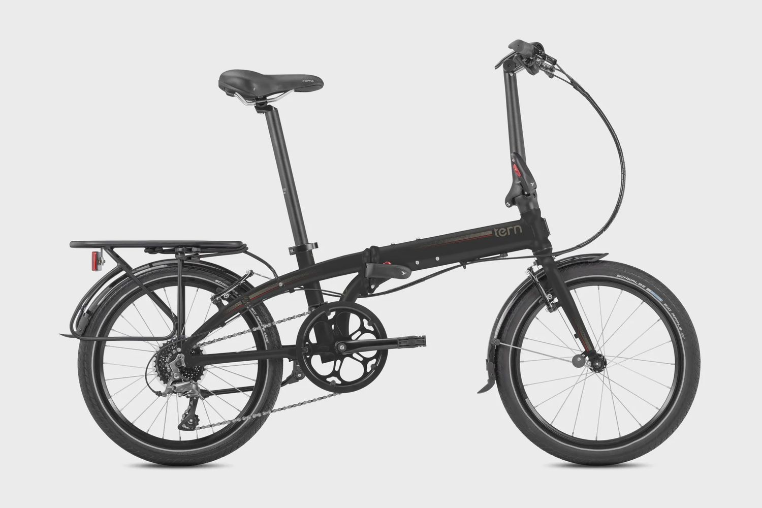 Tern Link D8 20&quot; 8SPD Black/Grey(Red)