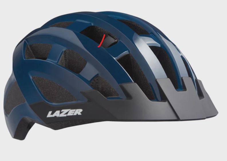 Lazer Compact Blue Uni Helmet