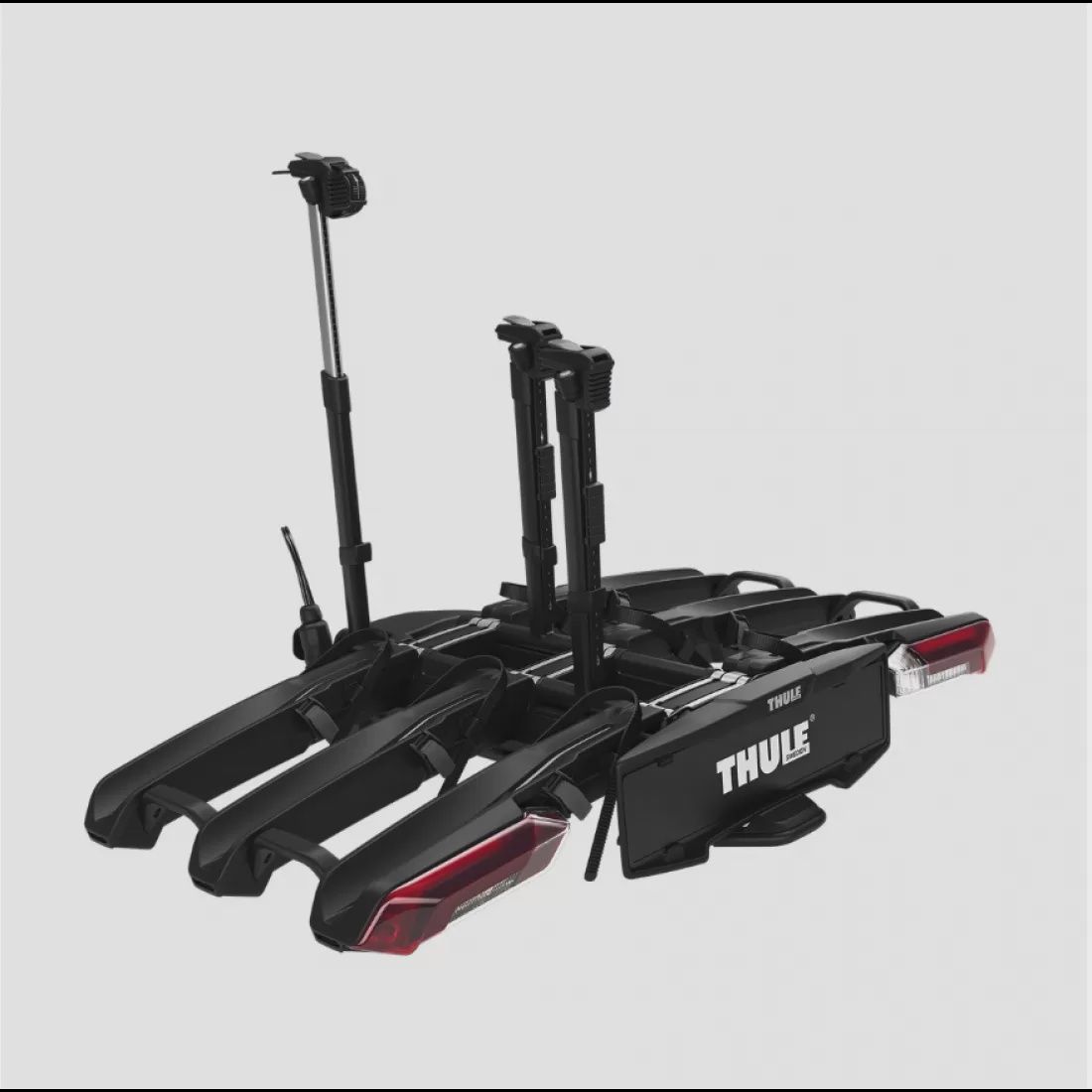 Epos 3 Bike Platform Tow Bike Rack 13 Pin Rhd Black/ Aluminium