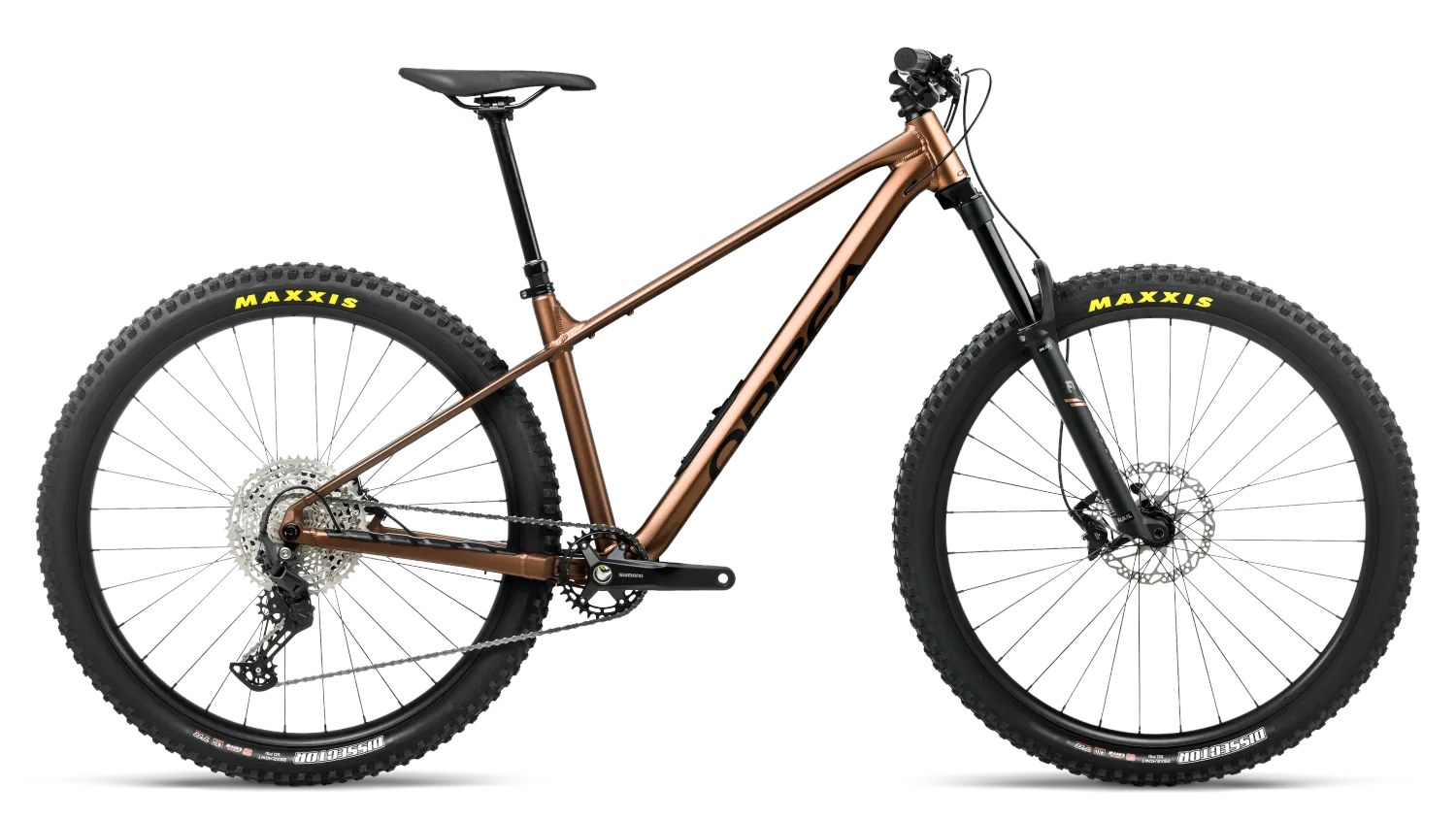 Orbea Laufey H10, Colour: Metallic Cinnamon (Matt) - Black (Gloss), Size: L