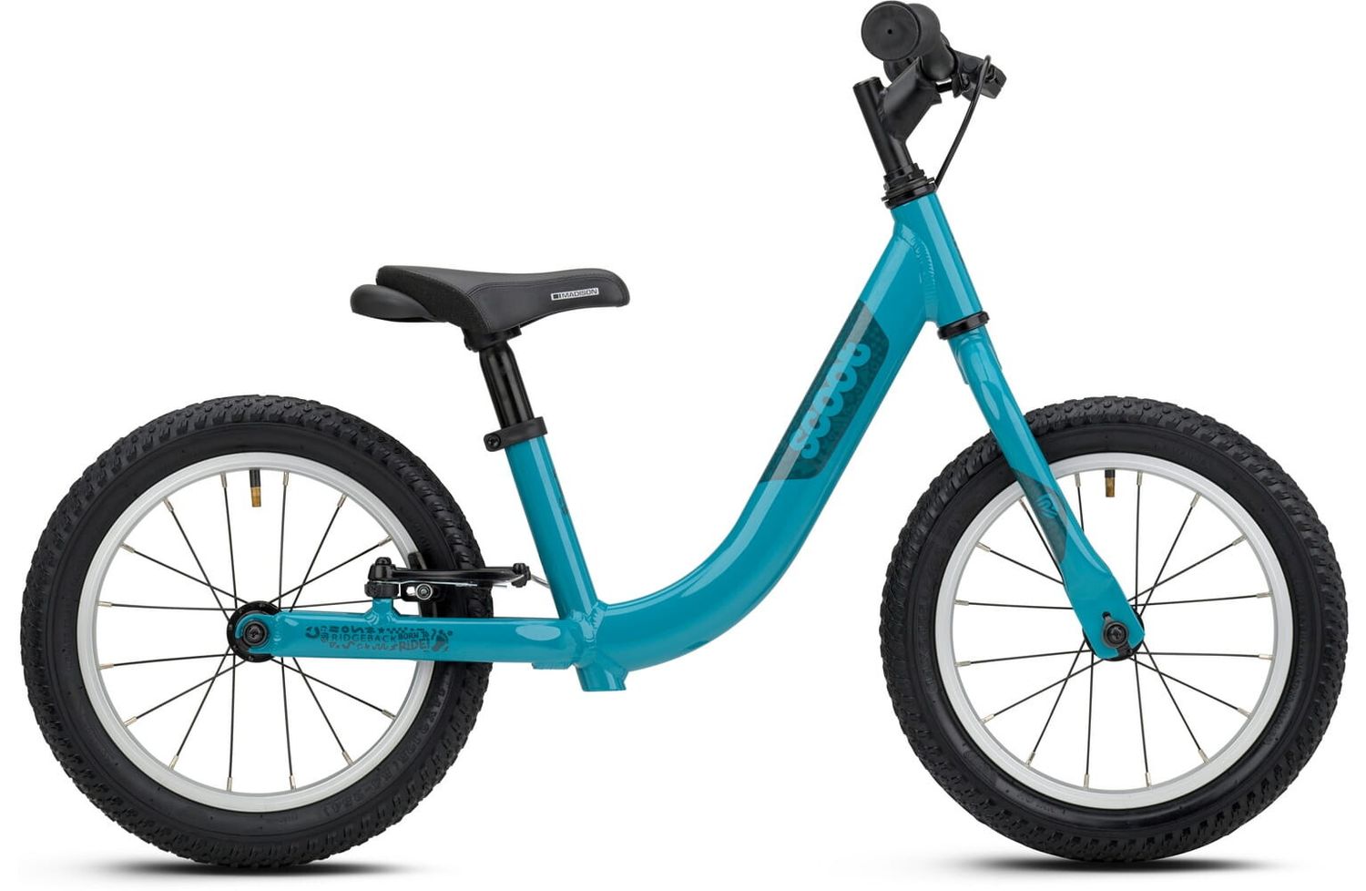 26 Ridgeback Scoot XL Balance Bike, Colour: Turbo Teal