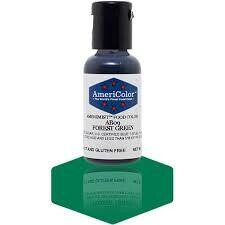 Americolor Airbrush Food Color Forest Green  .65oz