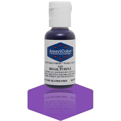 Americolor Gel Food Color Regal Purple .75oz