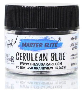 Master Elite The Sugar Art Cerulean Blue 4g