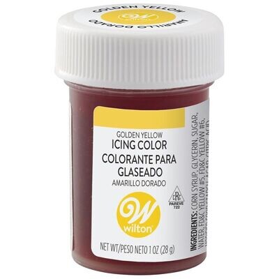 Wilton Gel Food Color Goden Yellow