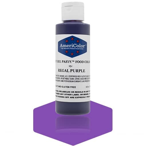 Americolor Gel Food Color Regal Purple 4.5oz