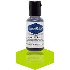 Americolor Airbrush Food Color Electric Green .65oz