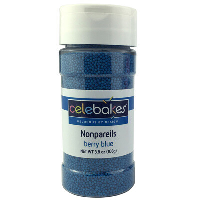 Celebakes Nonpareils Berry Blue 3.8oz *-