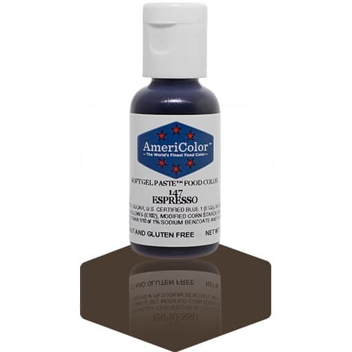 Americolor Gel Food Color Espresso .75oz