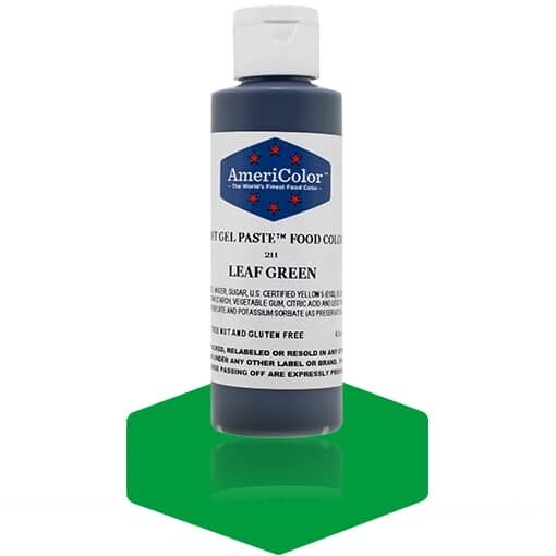 Americolor Gel Food Color Leaf Green 4.5oz