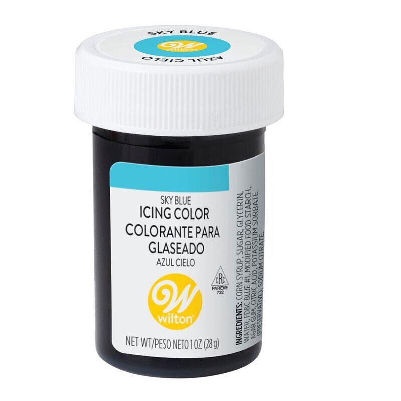 Wilton Gel Food Color Sky Blue 1oz