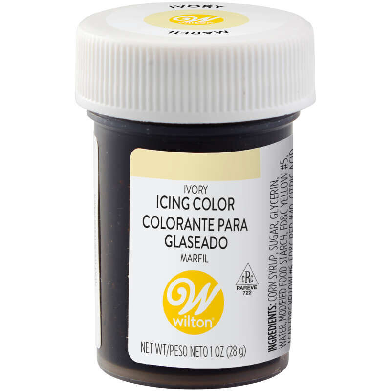 Wilton Gel Food Color Ivory 1oz