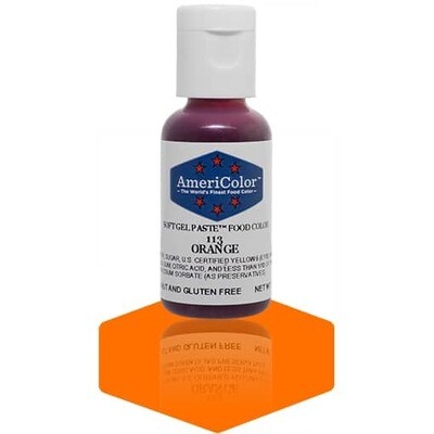 Americolor Gel Food Color Orange .75oz