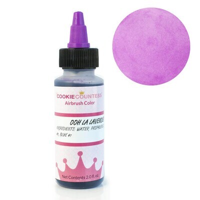 Cookie Countess Airbrush Color Ooh La Lavender 2 oz