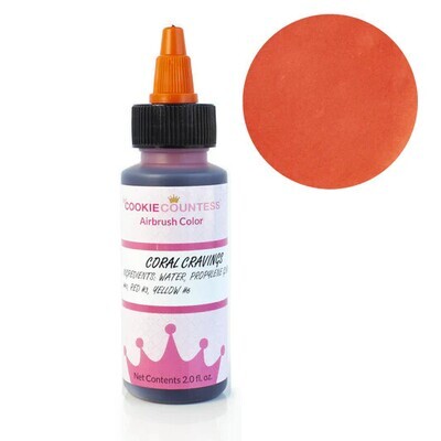 Cookie Countess Airbrush Color Coral Cravings 2 oz