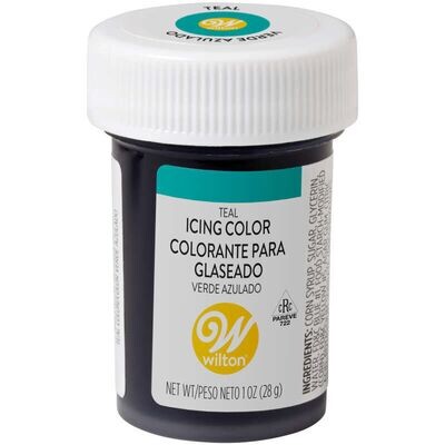 Wilton Gel Food Color Teal 1oz