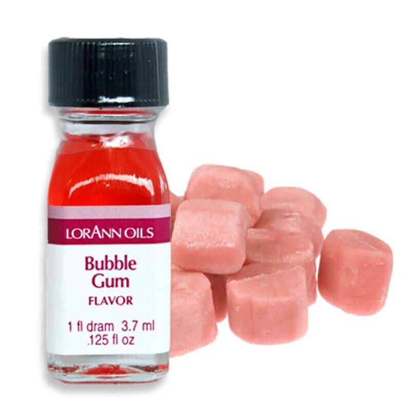 Super Strenght Flavor Lorann Bubble Gum .125 oz