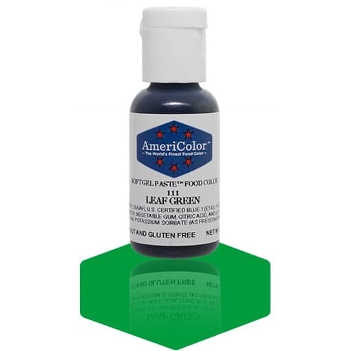 Americolor Gel Food Color Leaf Green .75oz
