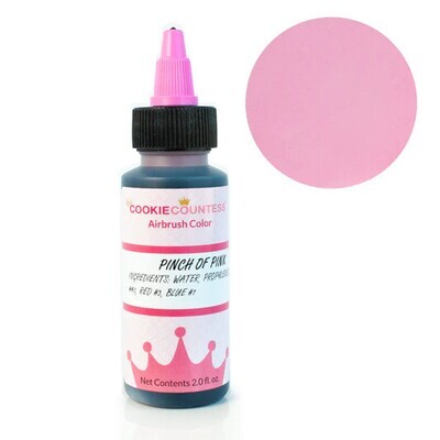 Cookie Countess Airbrush Color Pinch of Pink 2 oz