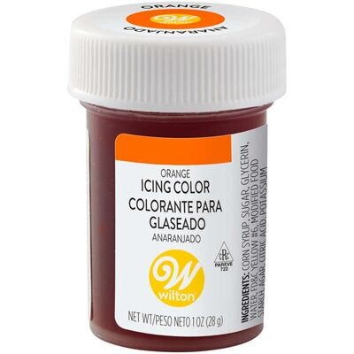 Wilton Gel Food Color Orange 1oz