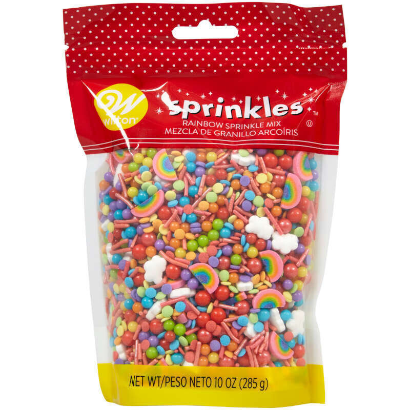 Wilton Rainbow Sprinkle Mix 10 oz.