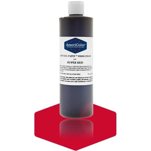 Americolor Gel Food Color Super Red 13.5oz