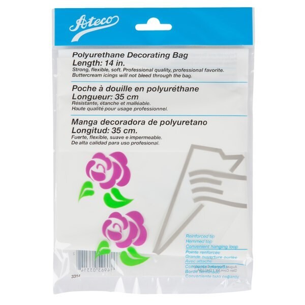 Ateco Polyurethane Decorating Bag 14&quot; 1 ct