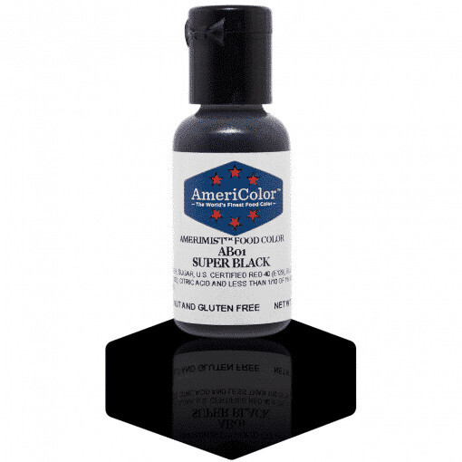 Americolor Airbrush Food Color Super Black .65oz