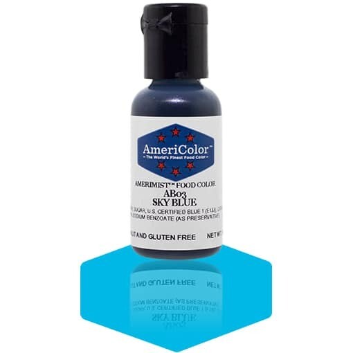 Americolor Airbrush Food Color Sky Blue .65oz