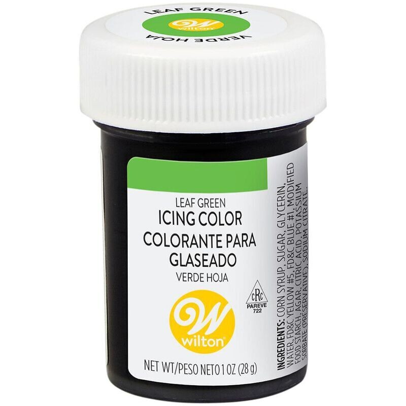 Wilton Gel Food Color Leaf Green 1oz