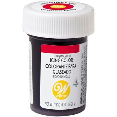 Wilton Gel Food Color Christmas Red 1oz