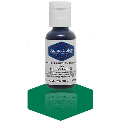 Americolor Gel Food Color Forest Green .75oz