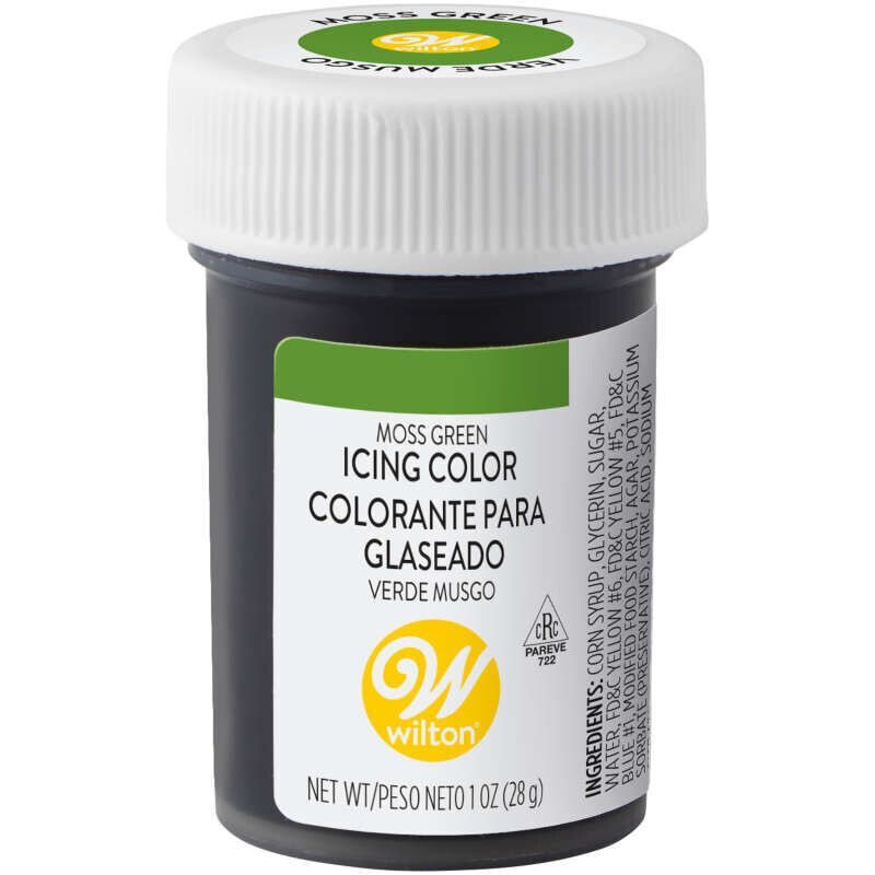 Wilton Gel Food Color Moss Green 1oz