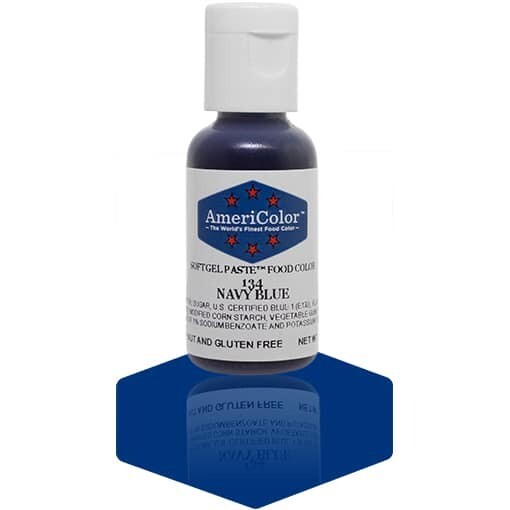 Americolor Gel Food Color Navy Blue .75oz