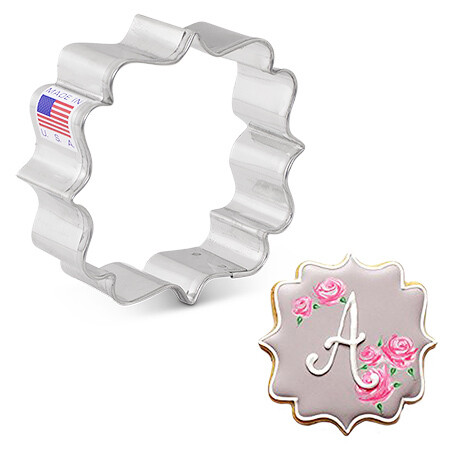 AC Cookie Cutter Ornate Sq. Plaque