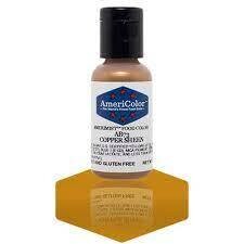 Americolor Airbrush Food Color Copper Sheen  .65oz