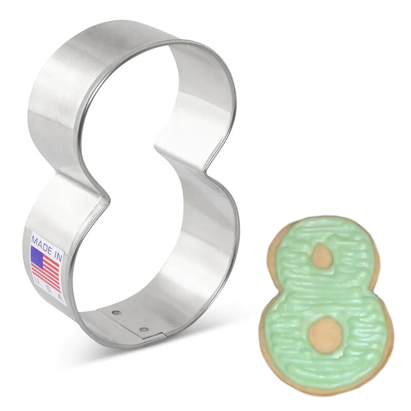AC Cookie Cutter  Number 8