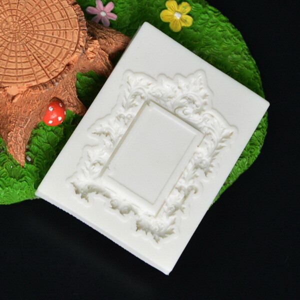 Silicone Mold Archaize Embossment Frame