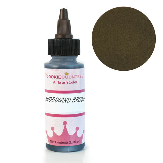 Cookie Countess Airbrush Woodland Brown 2 oz