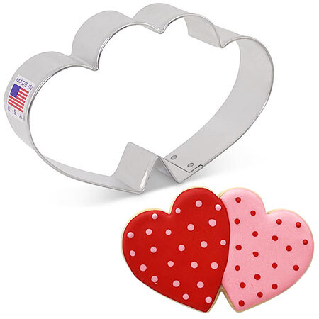 AC Cookie Cutter Double Heart