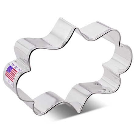 AC Cookie Cutter Long Fancy Plaque