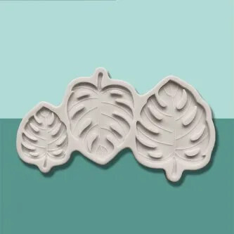 Silicone Mold Hawaiian Leaves